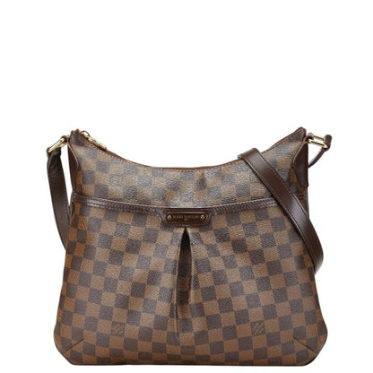 Louis Vuitton Bloomsbury, Brown, Canvas, shoulder