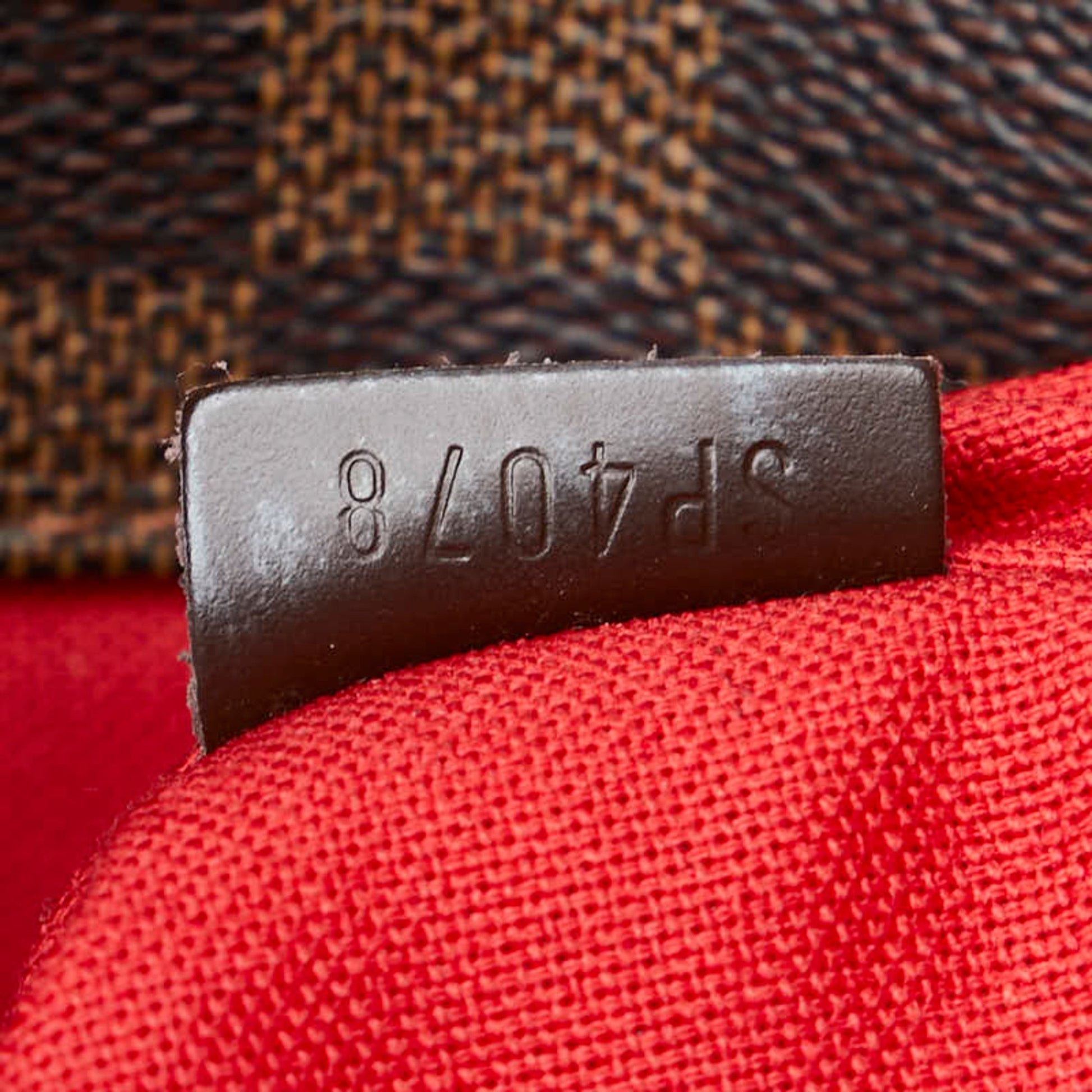 Louis Vuitton Bloomsbury, Brown, Canvas, shoulder