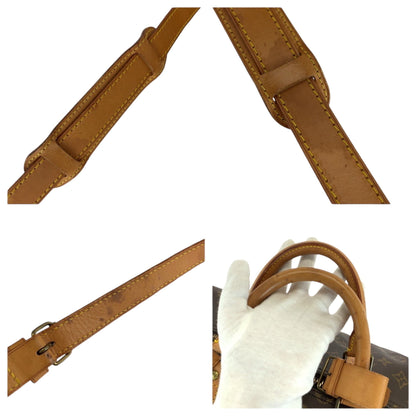 Louis Vuitton Keepall Bandouliere 55, Brown, Canvas, travel
