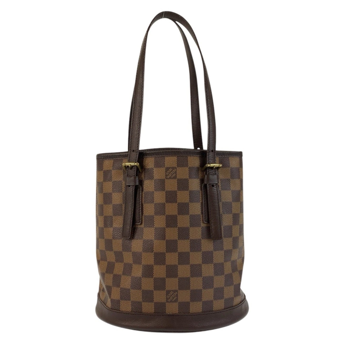 Louis Vuitton Marais, Brown, Canvas, tote