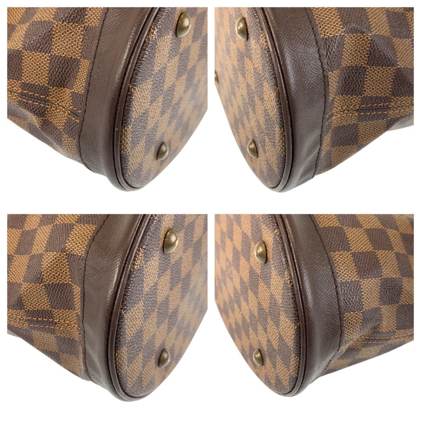 Louis Vuitton Marais, Brown, Canvas, tote