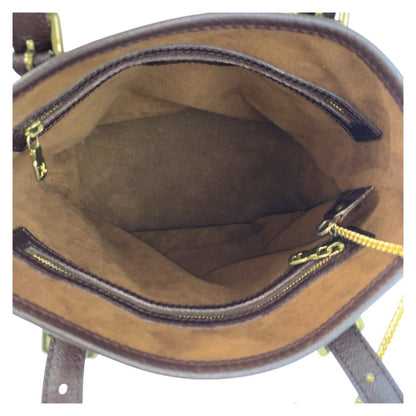 Louis Vuitton Marais, Brown, Canvas, tote