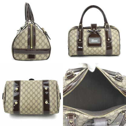 Gucci GG Supreme, Beige, Canvas, handbag