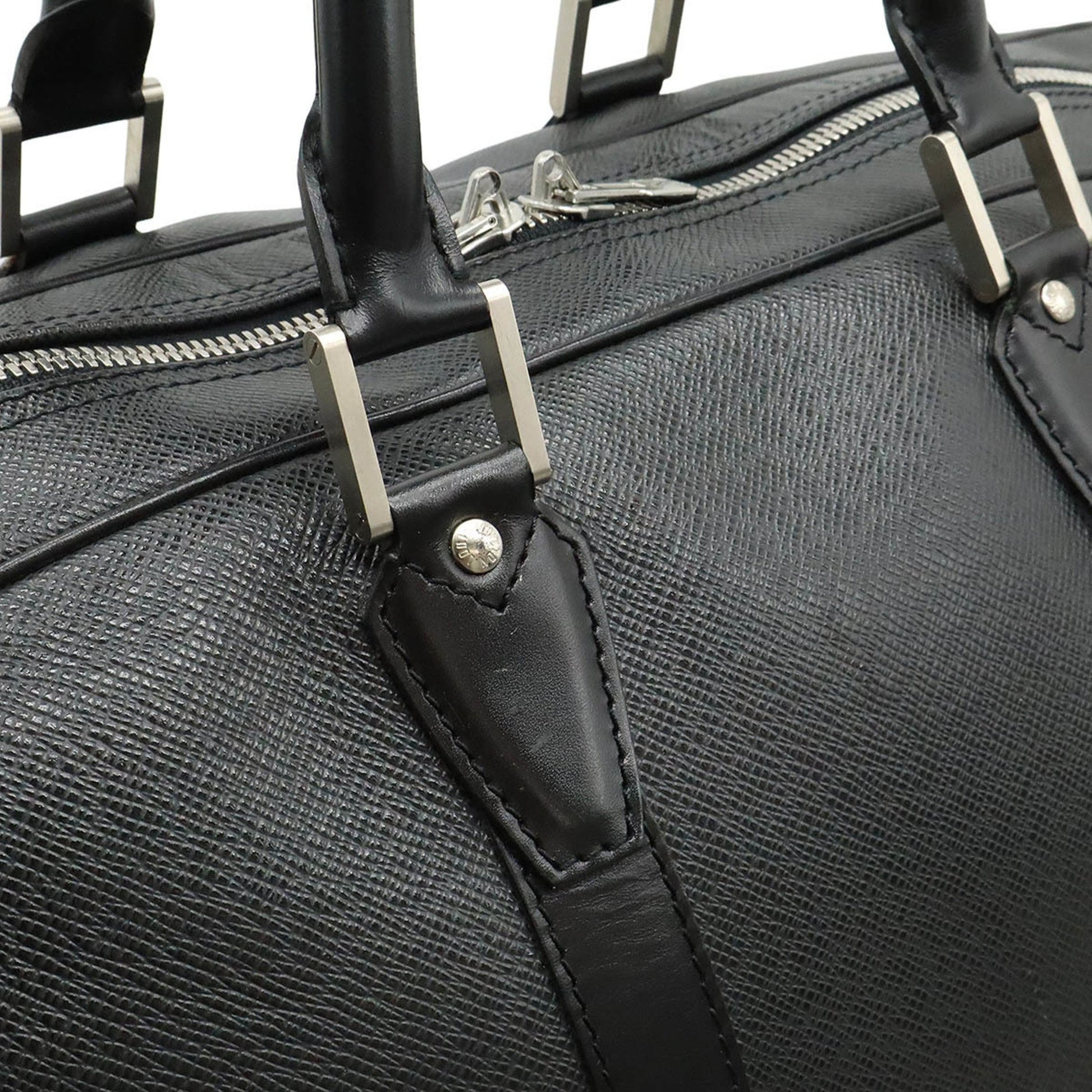 Louis Vuitton Kendall, Black, Leather, travel