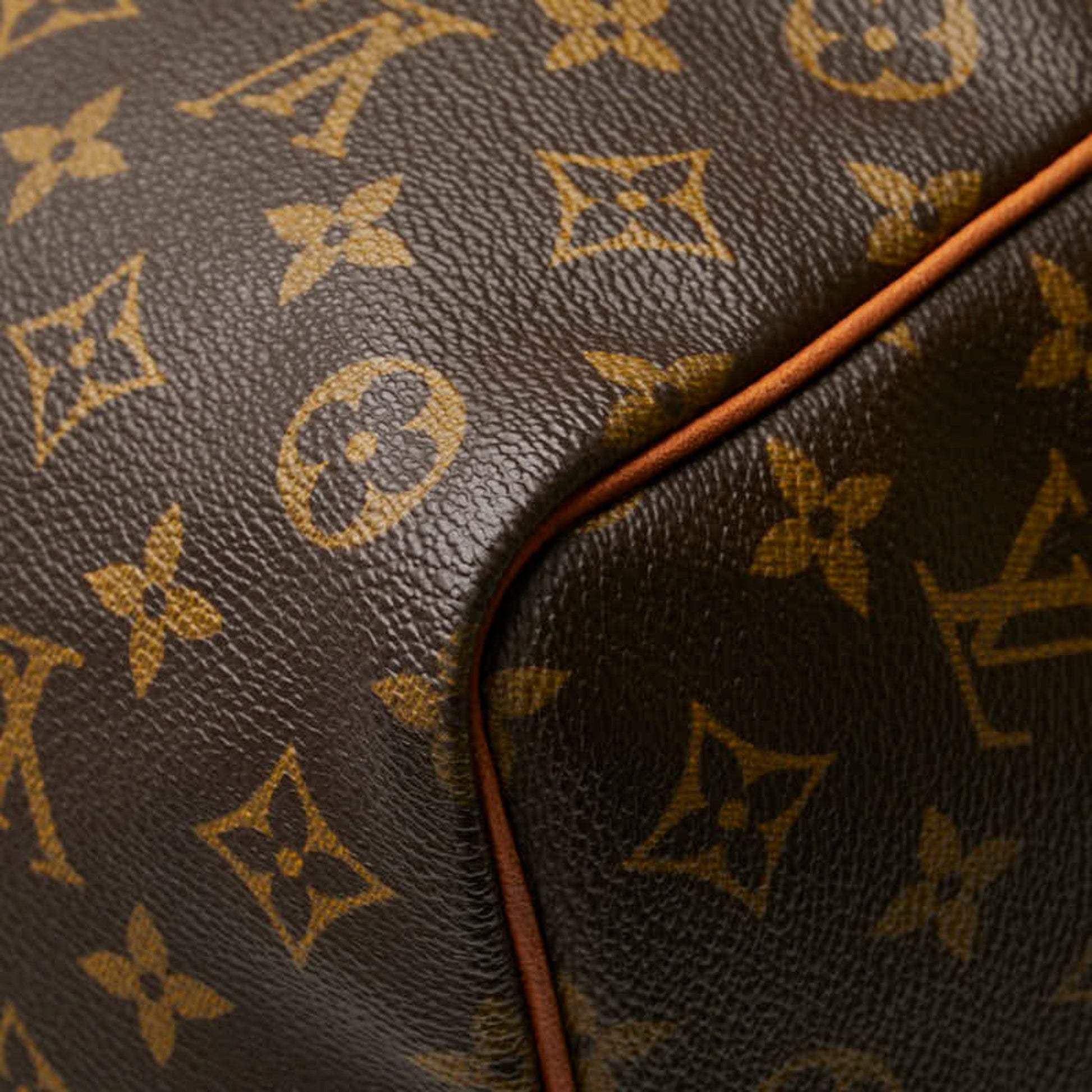 Louis Vuitton Keepall Bandouliere 50, Brown, Canvas, shoulder
