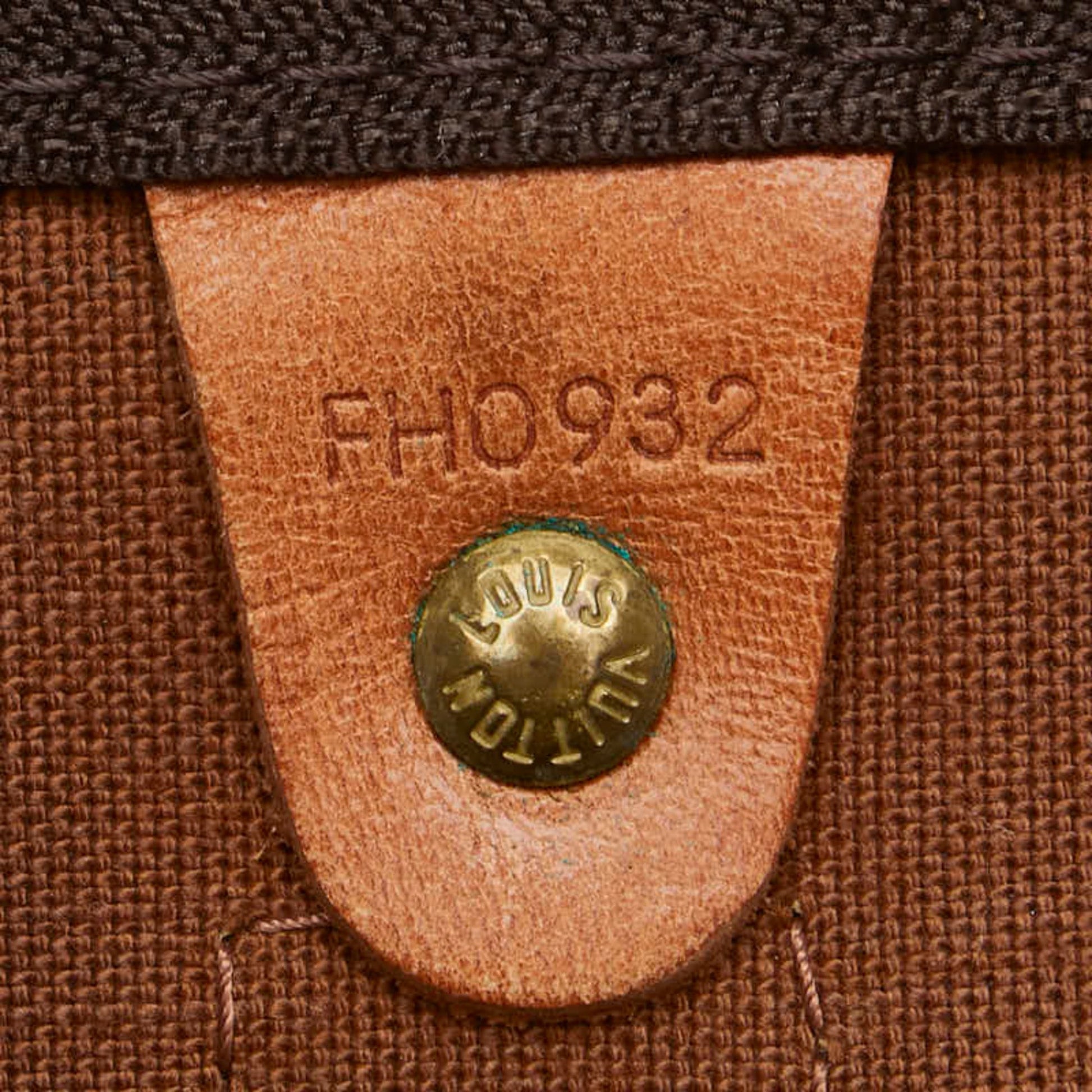 Louis Vuitton Keepall Bandouliere 50, Brown, Canvas, shoulder