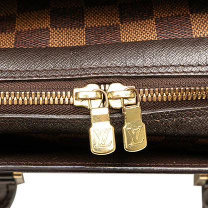 Louis Vuitton Triana, Brown, Canvas, handbag