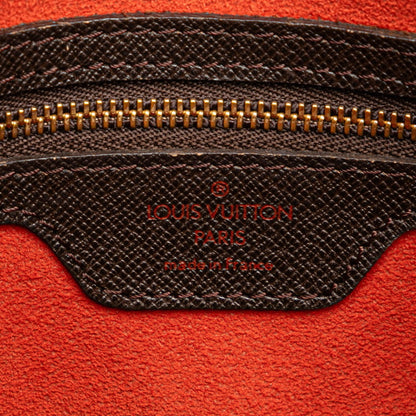 Louis Vuitton Triana, Brown, Canvas, handbag