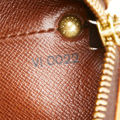Louis Vuitton Drouot, Brown, Canvas, shoulder