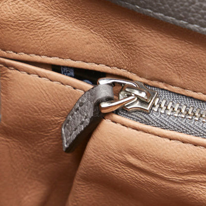 Gucci Zumi, Grey, Leather, handbag
