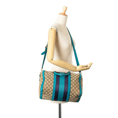 Gucci Boston, Beige, Leather, shoulder