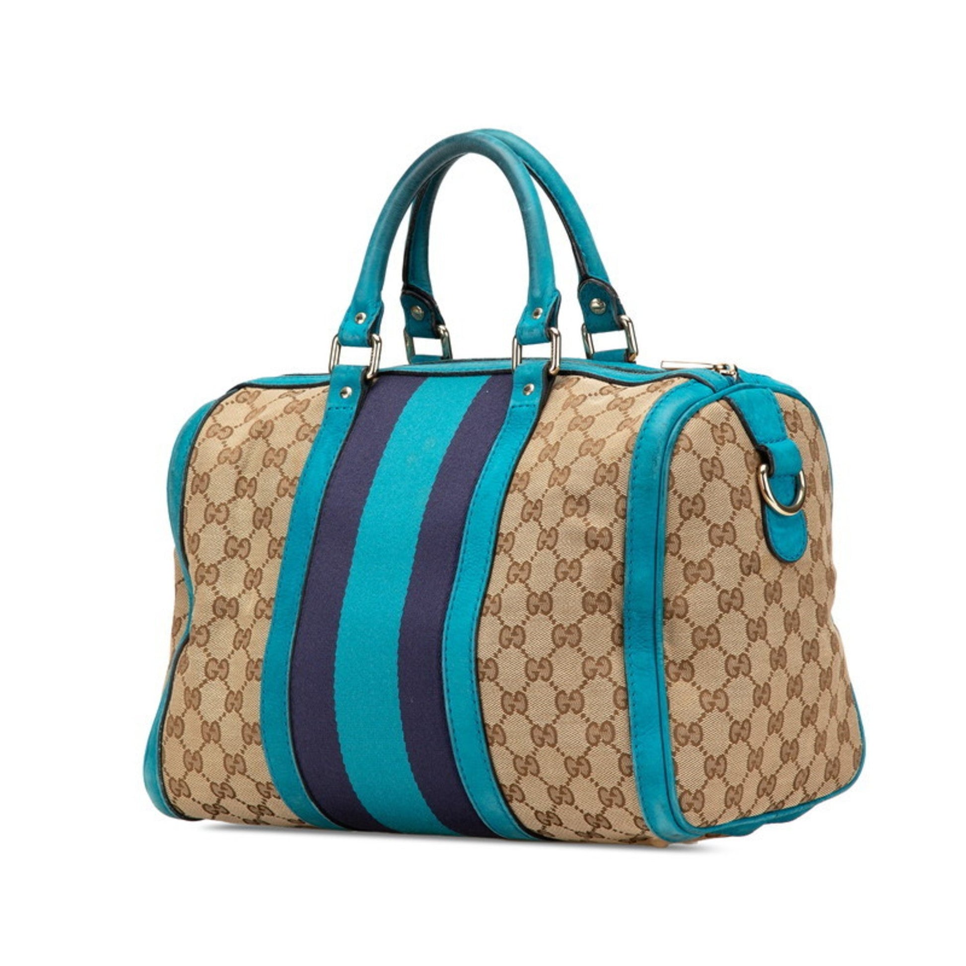 Gucci Boston, Beige, Leather, shoulder