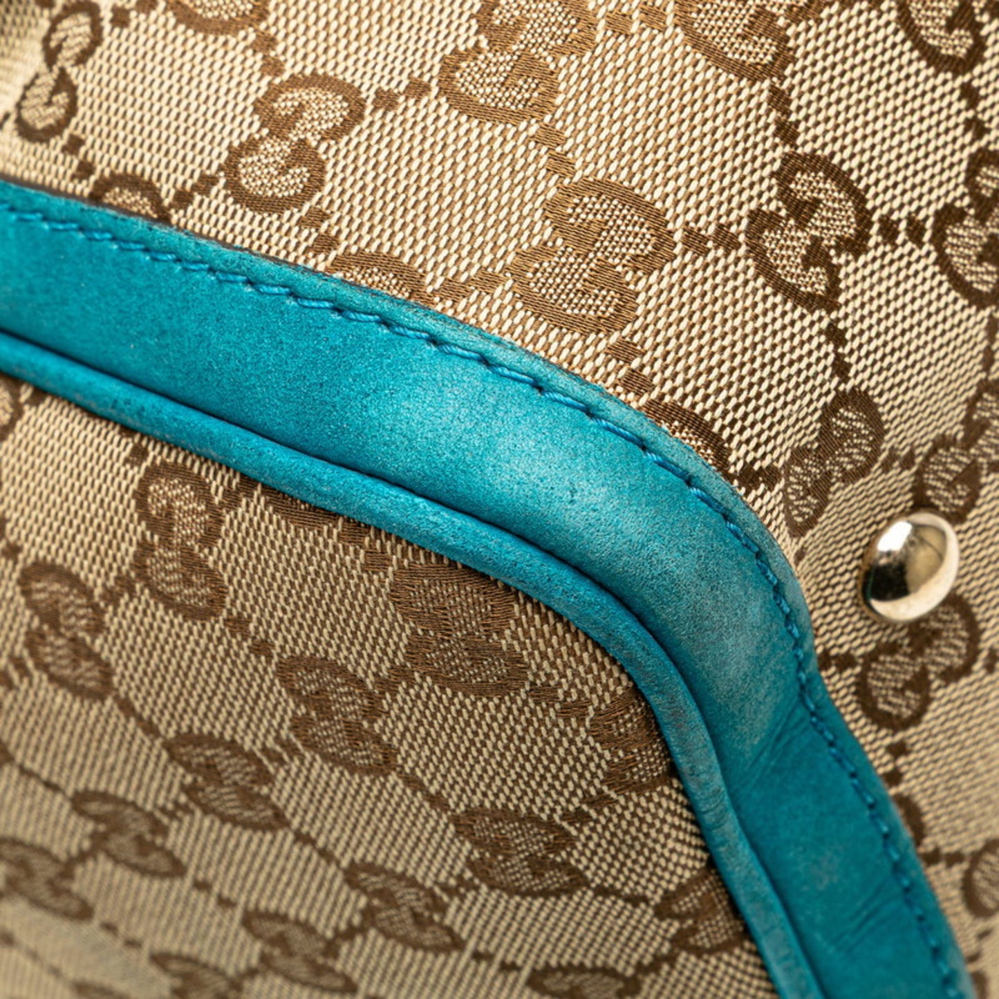 Gucci Boston, Beige, Leather, shoulder