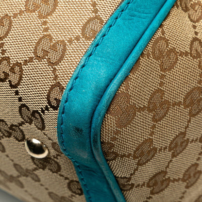 Gucci Boston, Beige, Leather, shoulder