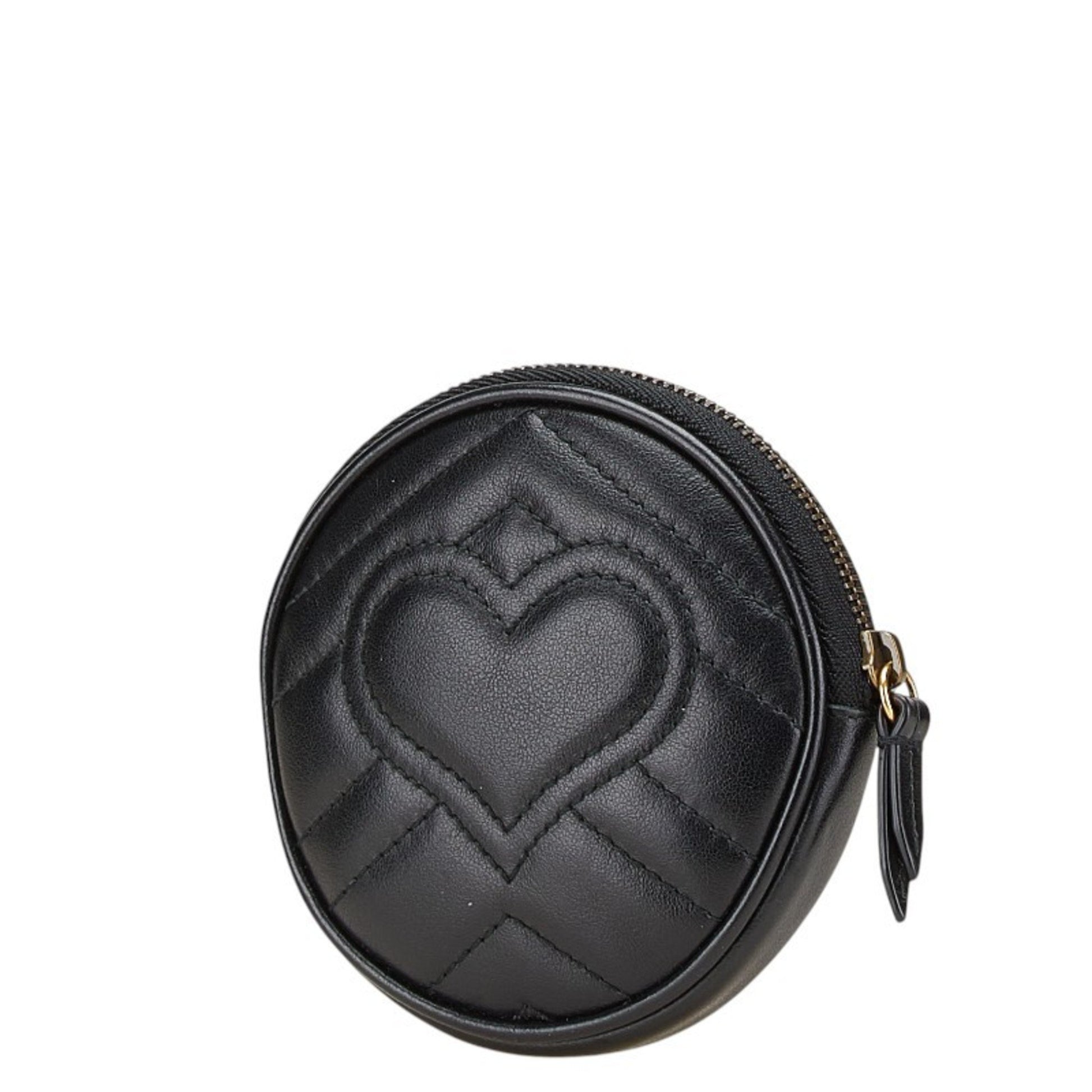 Gucci Marmont, Black, Leather, wallet