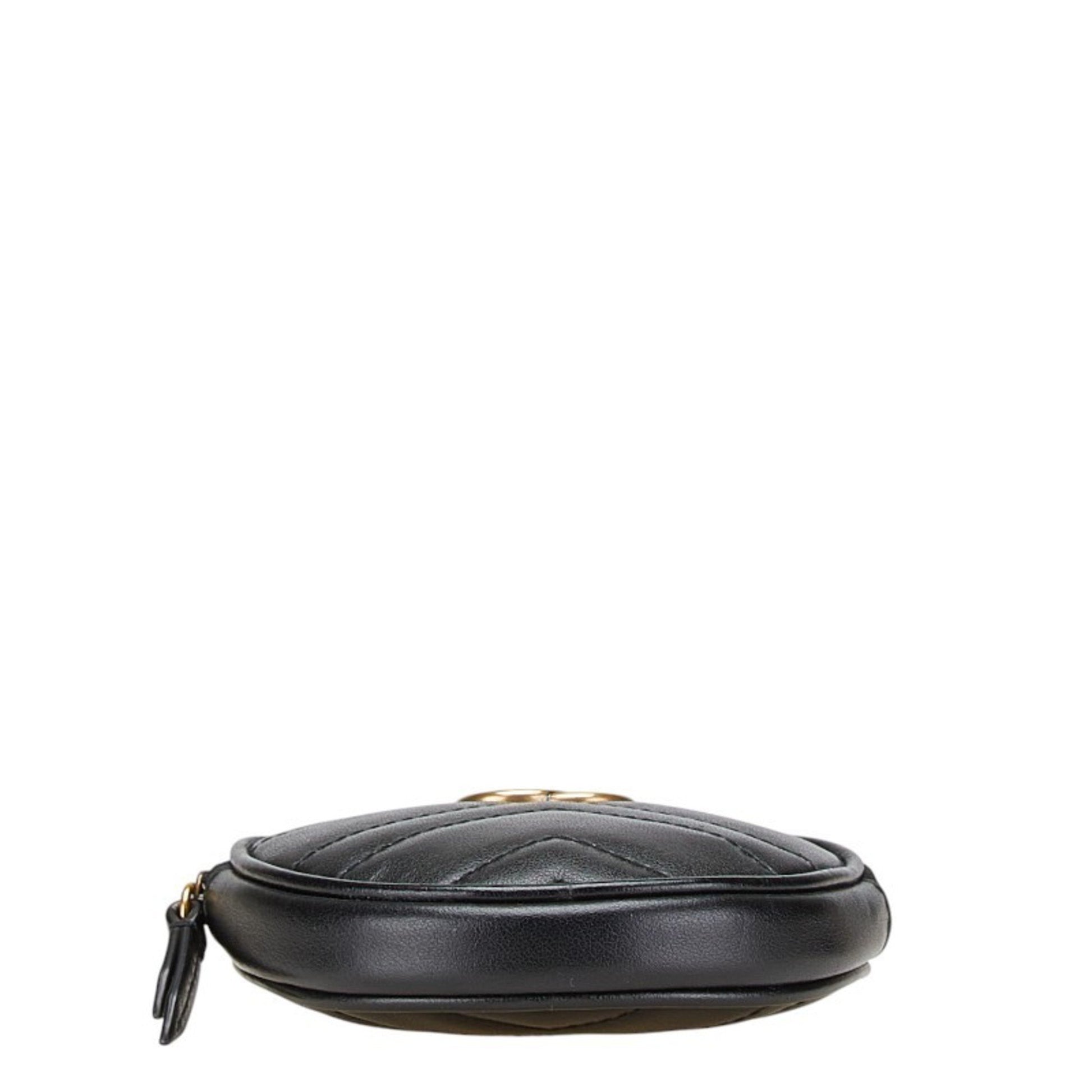 Gucci Marmont, Black, Leather, wallet