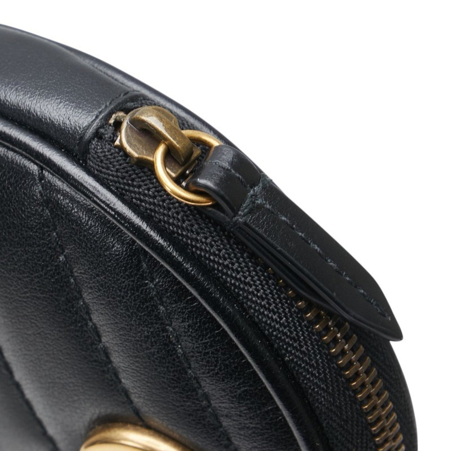 Gucci Marmont, Black, Leather, wallet