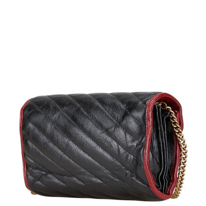 Gucci GG Marmont, Black, Leather, shoulder