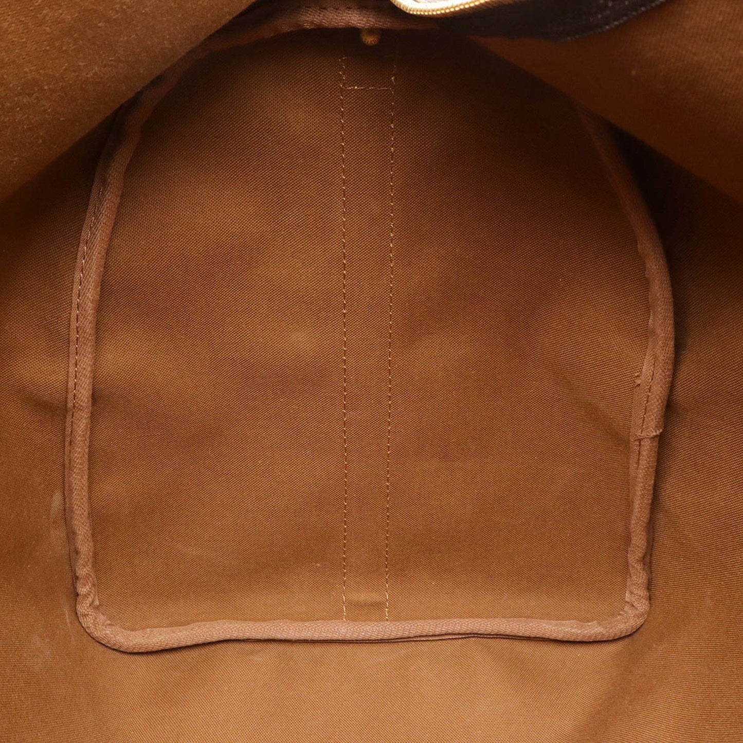 Louis Vuitton Keepall Bandoulière 55, Brown, Canvas, travel