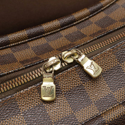 Louis Vuitton Naviglio, Brown, Canvas, shoulder
