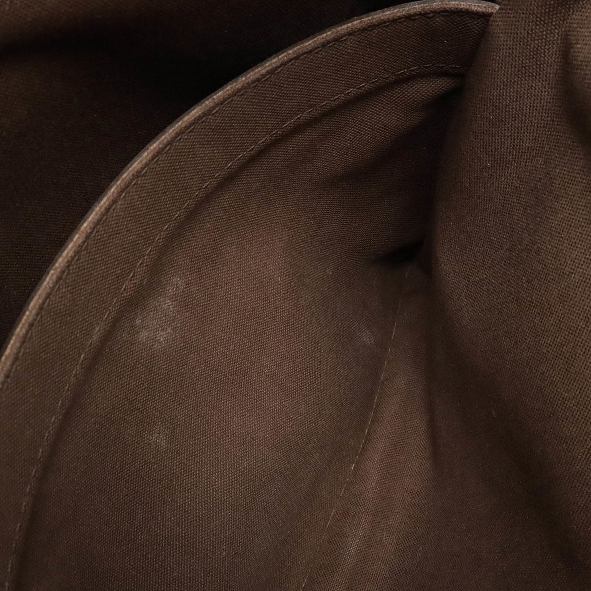 Louis Vuitton Naviglio, Brown, Canvas, shoulder