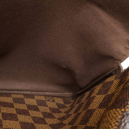 Louis Vuitton Naviglio, Brown, Canvas, shoulder