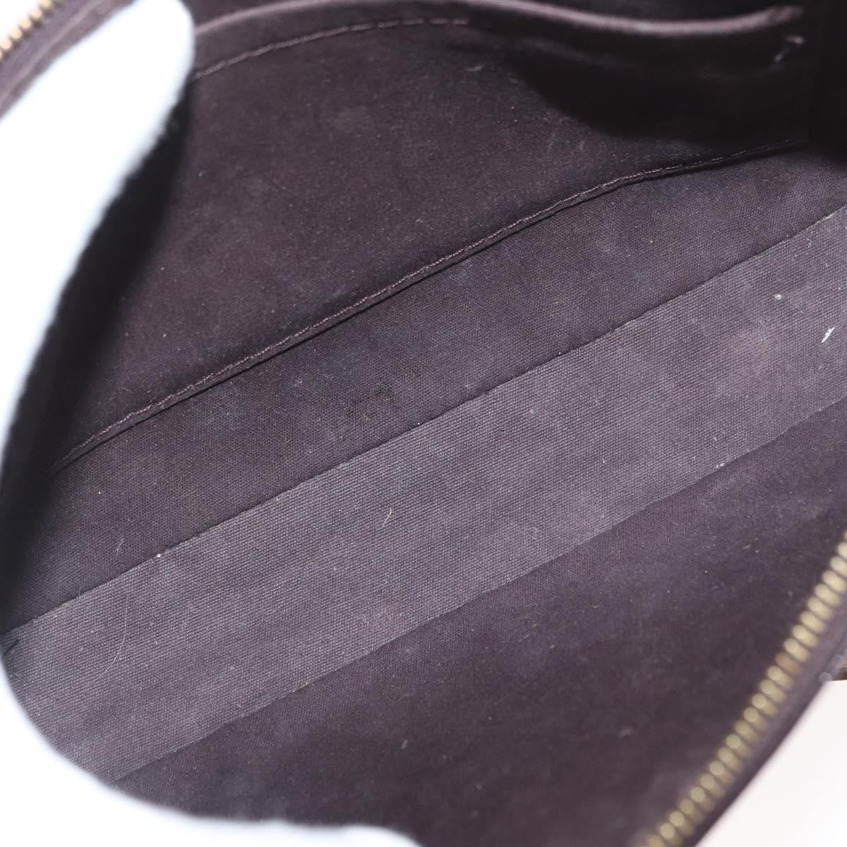 Louis Vuitton Lexington Pochette Monogram Vernis, Brown, Patent Leather, Clutch