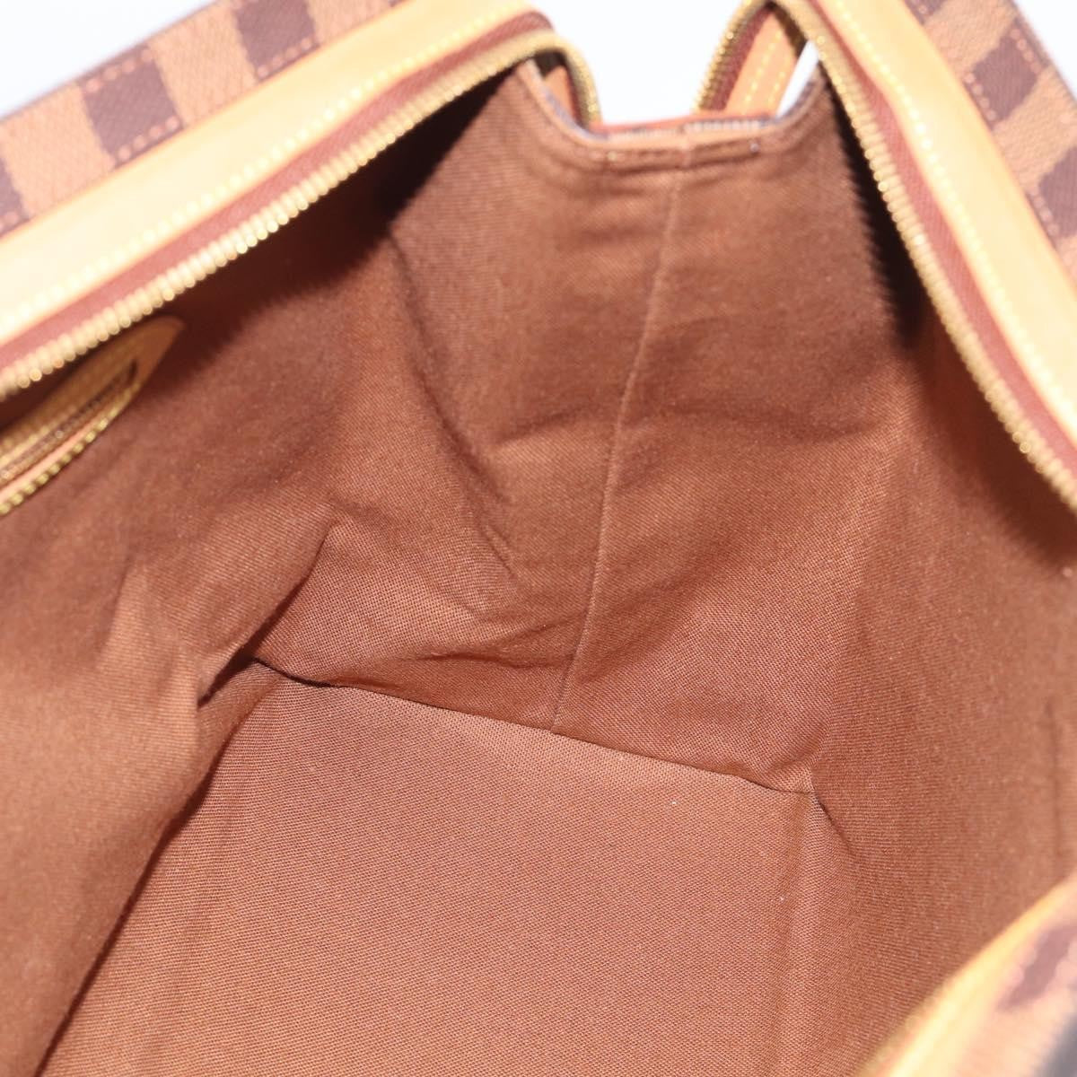 Louis Vuitton Chelsea Centenaire Damier, Brown, Canvas, Handbag