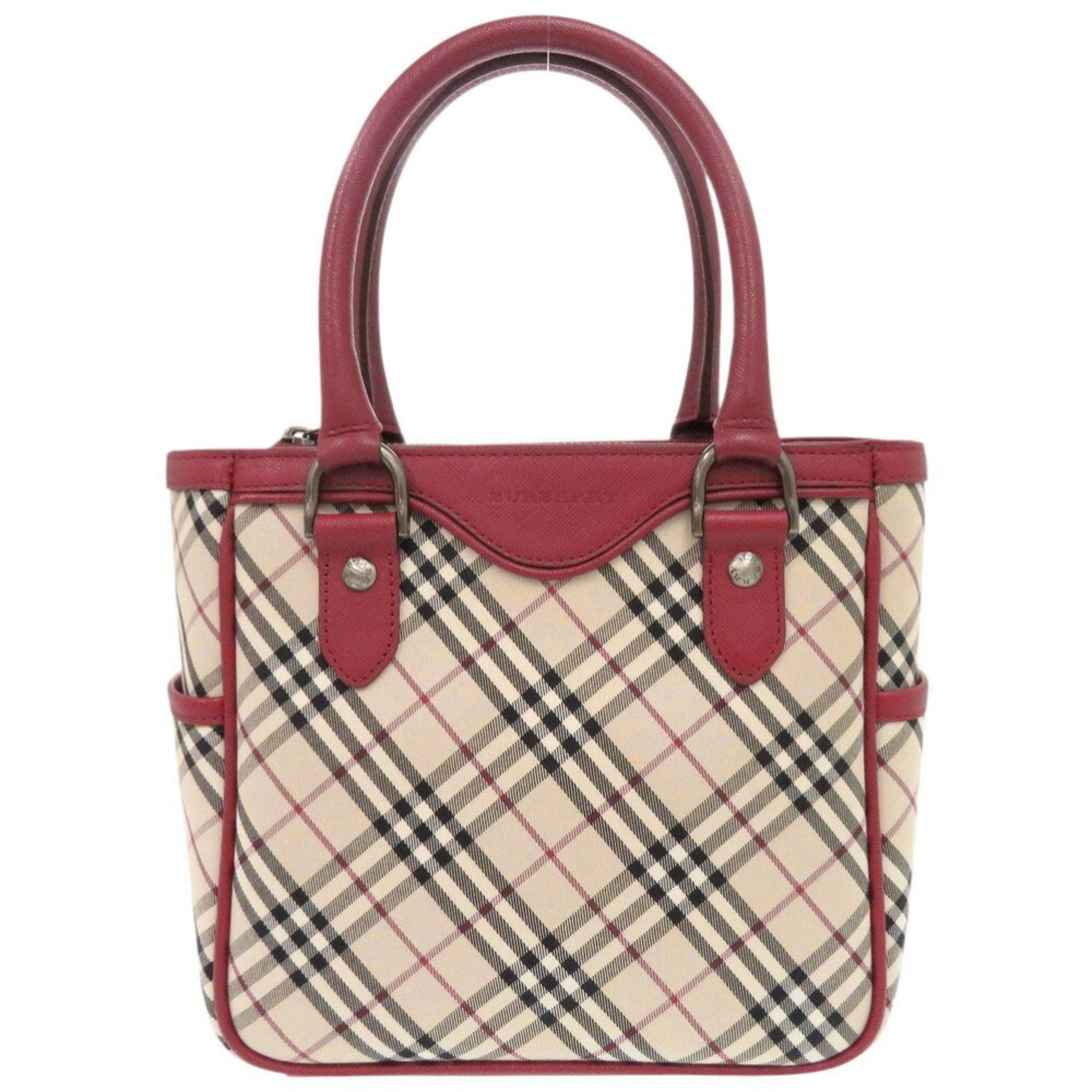 Burberry Nova Check, Beige, Canvas, handbag
