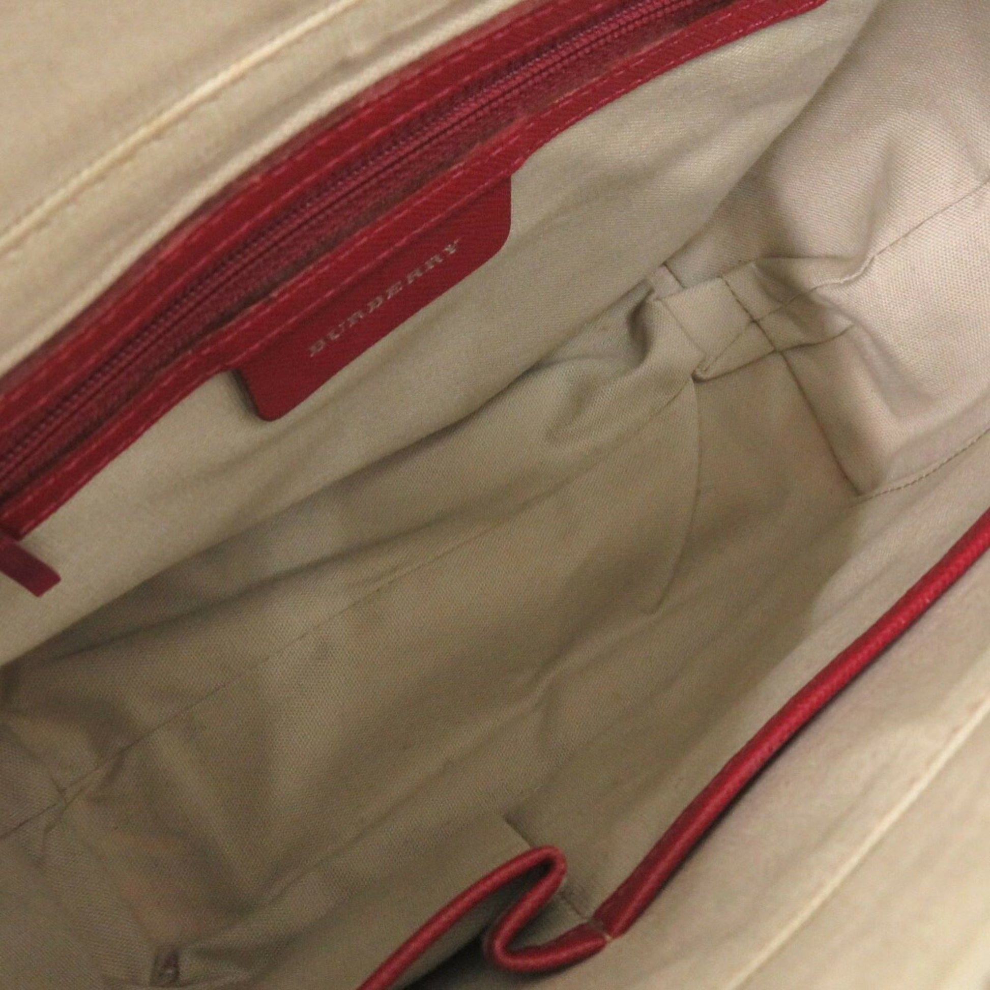 Burberry Nova Check, Beige, Canvas, handbag