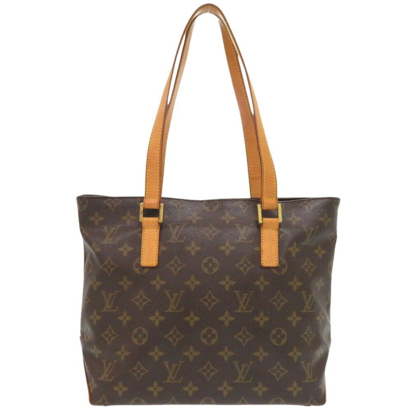 Louis Vuitton Cabas Piano, Brown, Canvas, tote