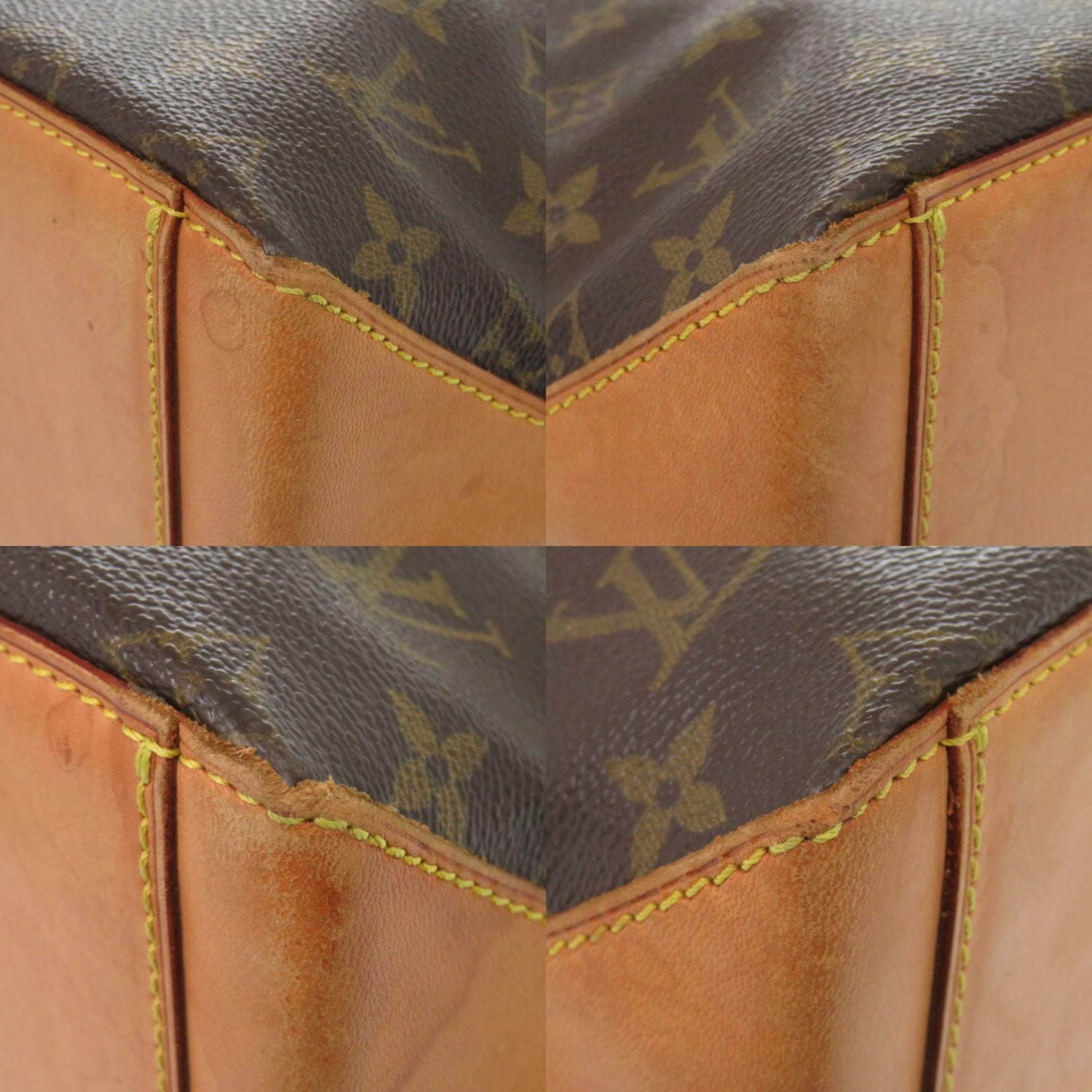 Louis Vuitton Cabas Piano, Brown, Canvas, tote