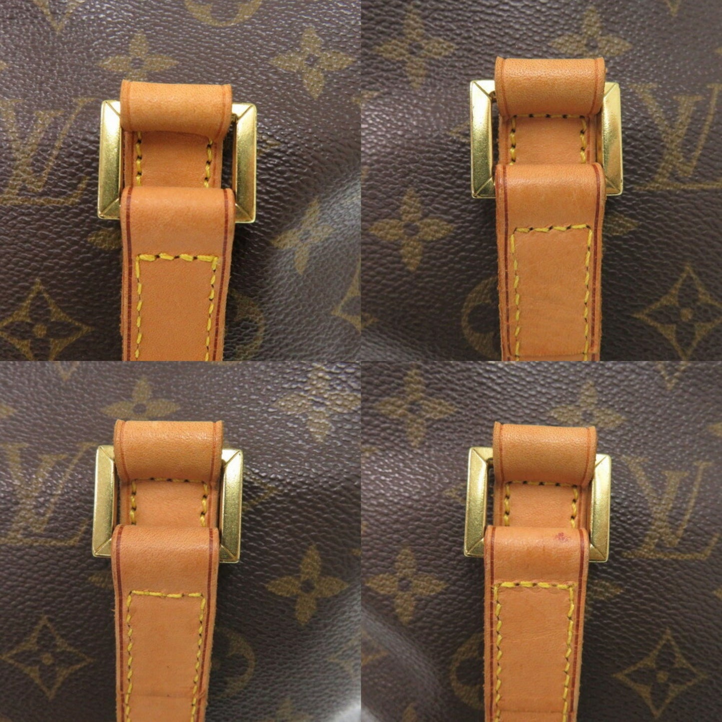 Louis Vuitton Cabas Piano, Brown, Canvas, tote