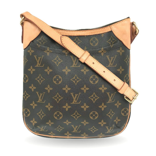 Louis Vuitton Odeon, Brown, Canvas, shoulder