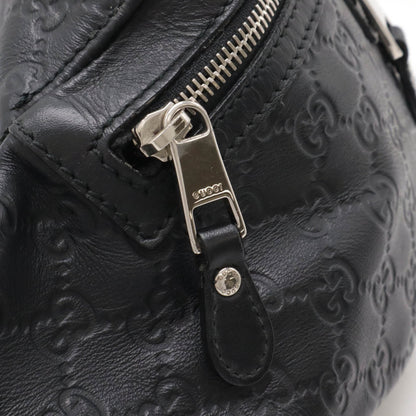 Gucci Guccissima, Black, Leather, shoulder