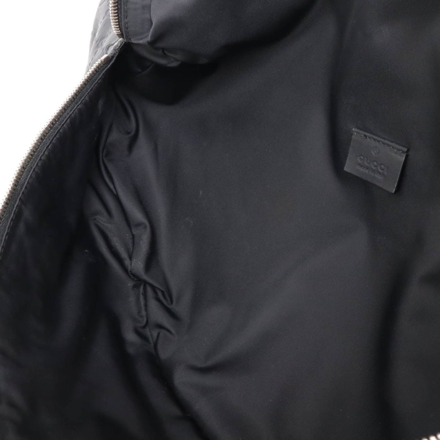 Gucci Guccissima, Black, Leather, shoulder