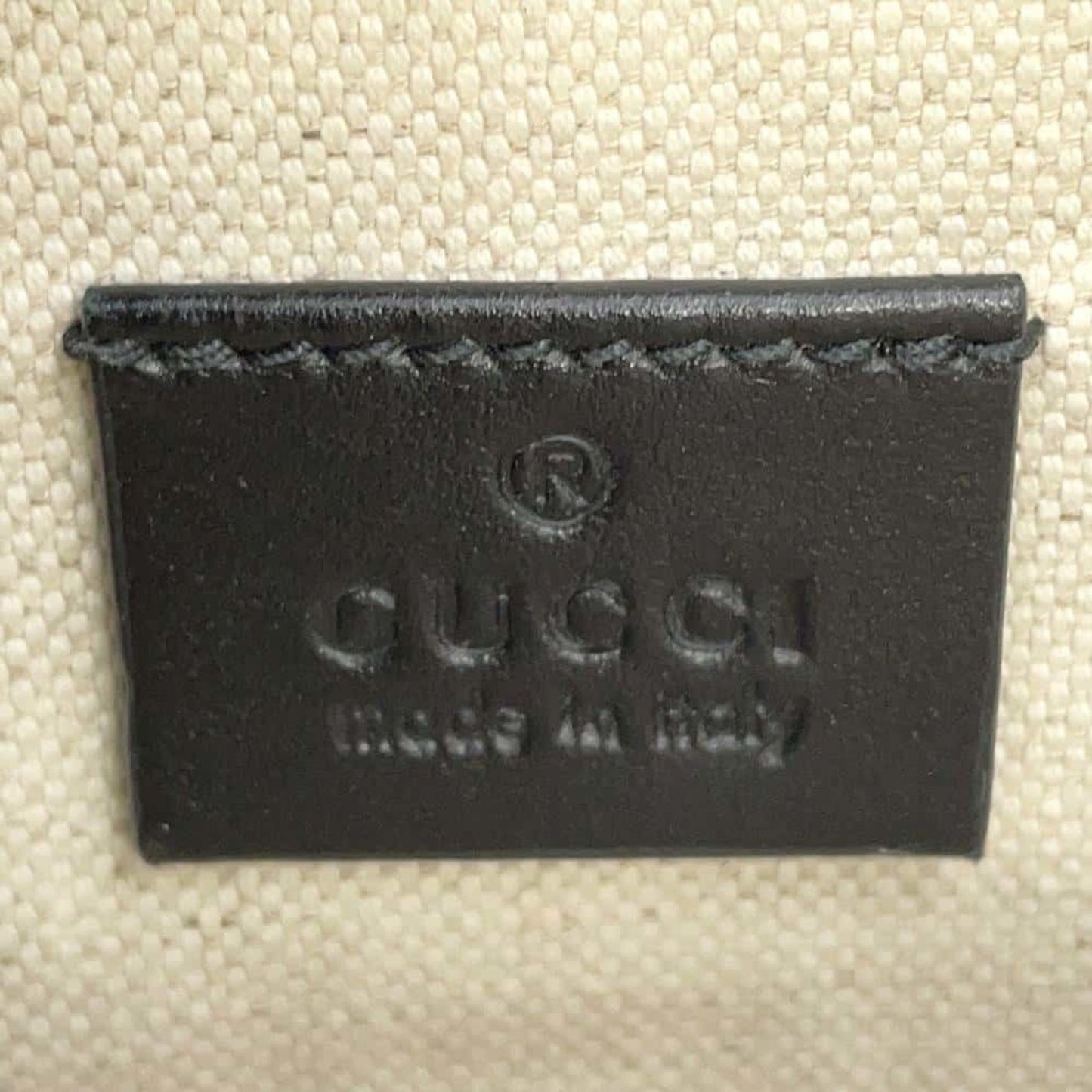 Gucci GG embossé, Black, Leather, shoulder