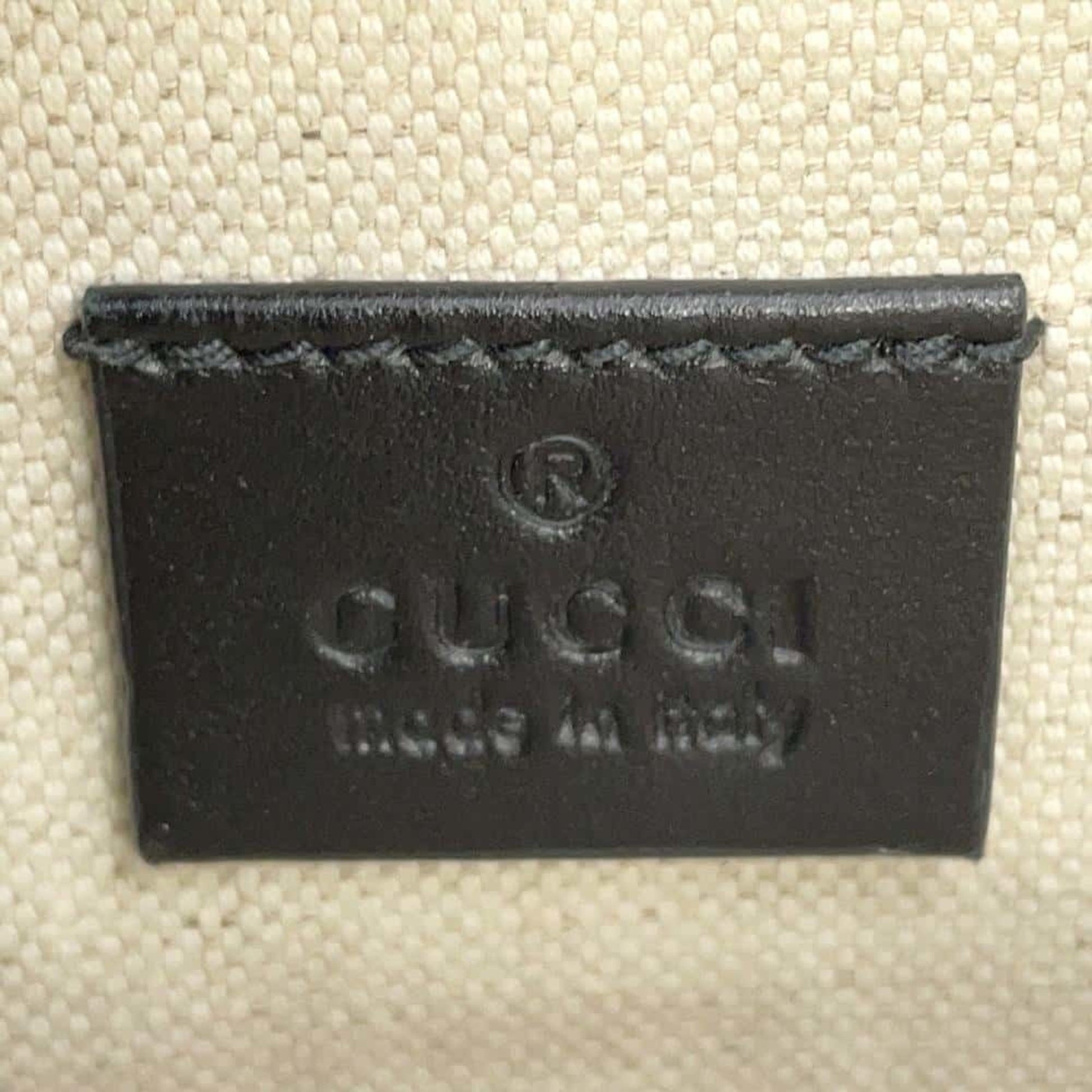 Gucci GG embossé, Black, Leather, shoulder