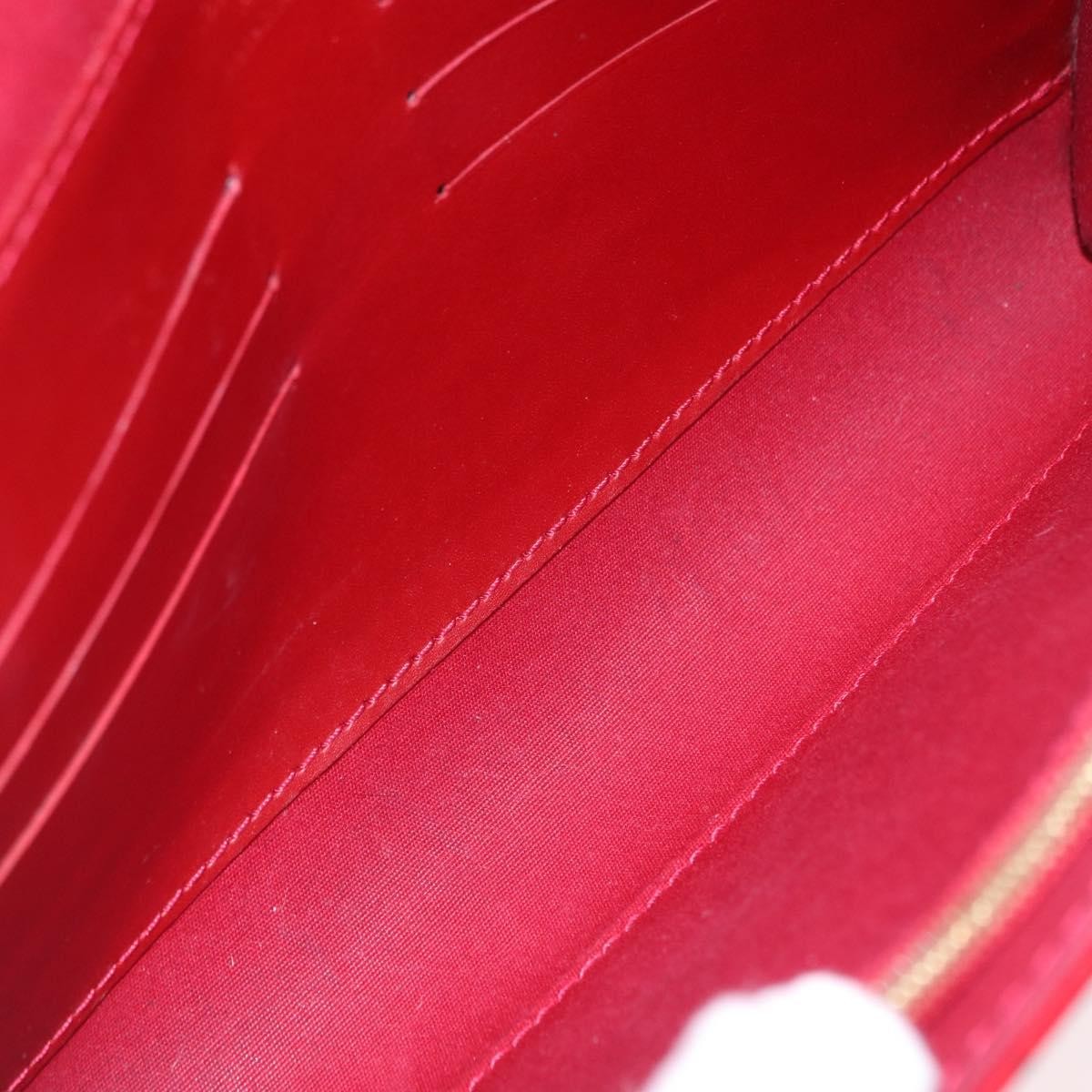Louis Vuitton Ana Monogram Vernis, Pink, Patent Leather, Handbag