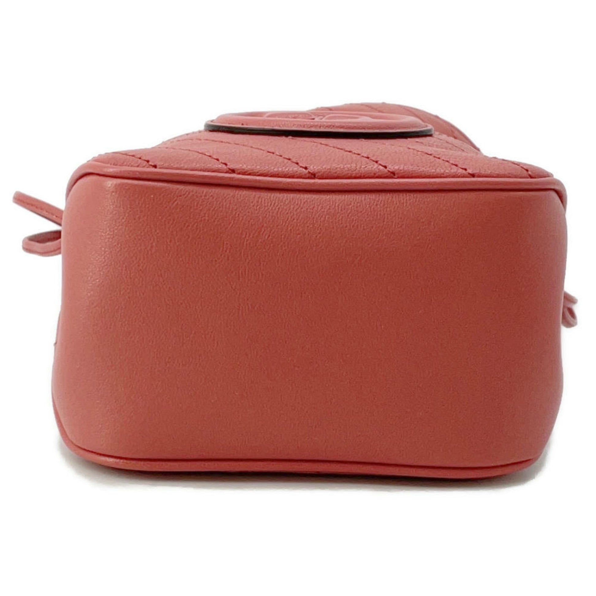 Gucci Interlocking G, Pink, Leather, shoulder