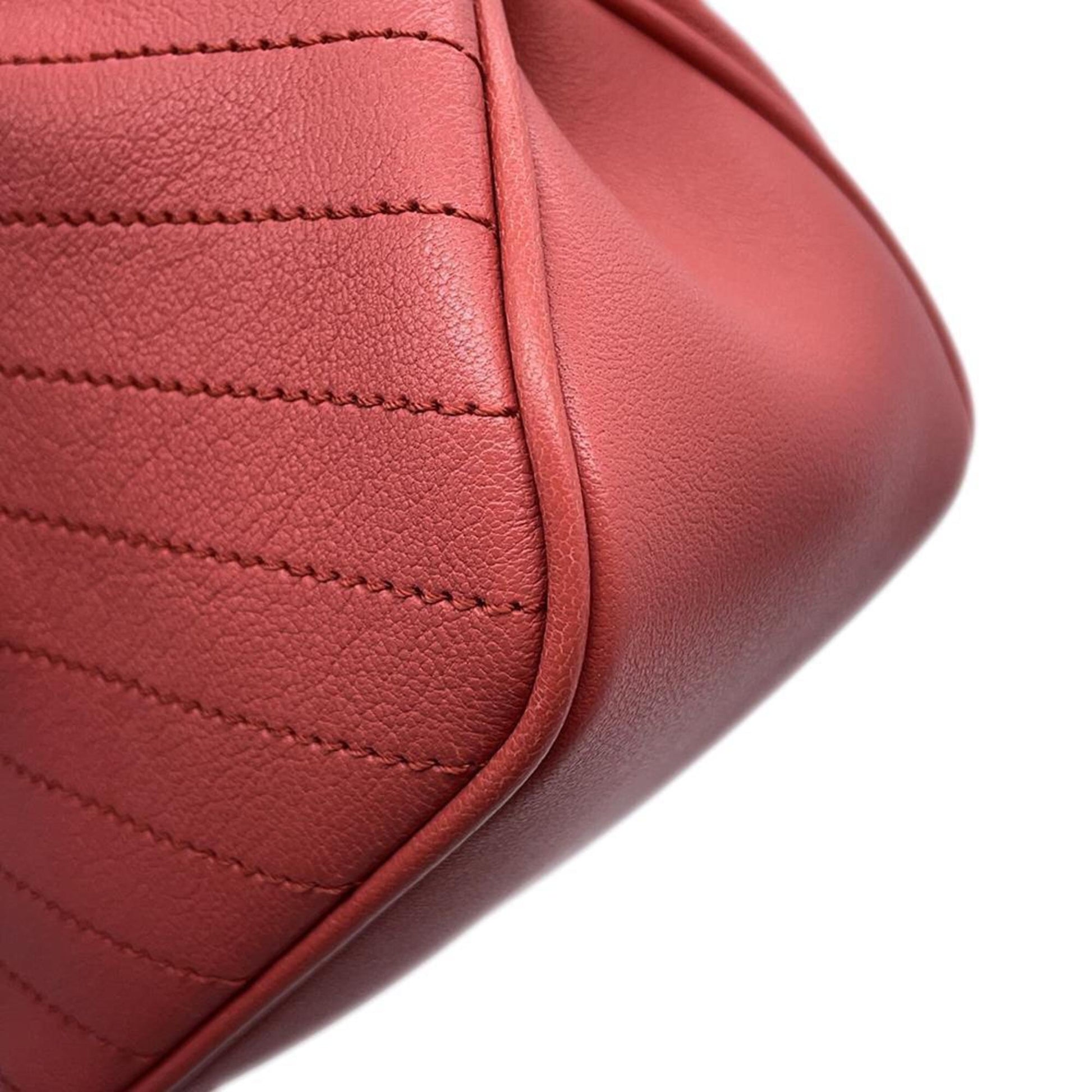 Gucci Interlocking G, Pink, Leather, shoulder