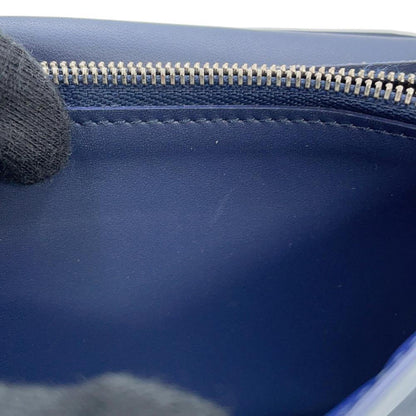 Louis Vuitton Brazza, Blue, Canvas, wallet
