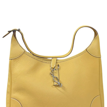 Hermès Trim, Yellow, Leather, shoulder