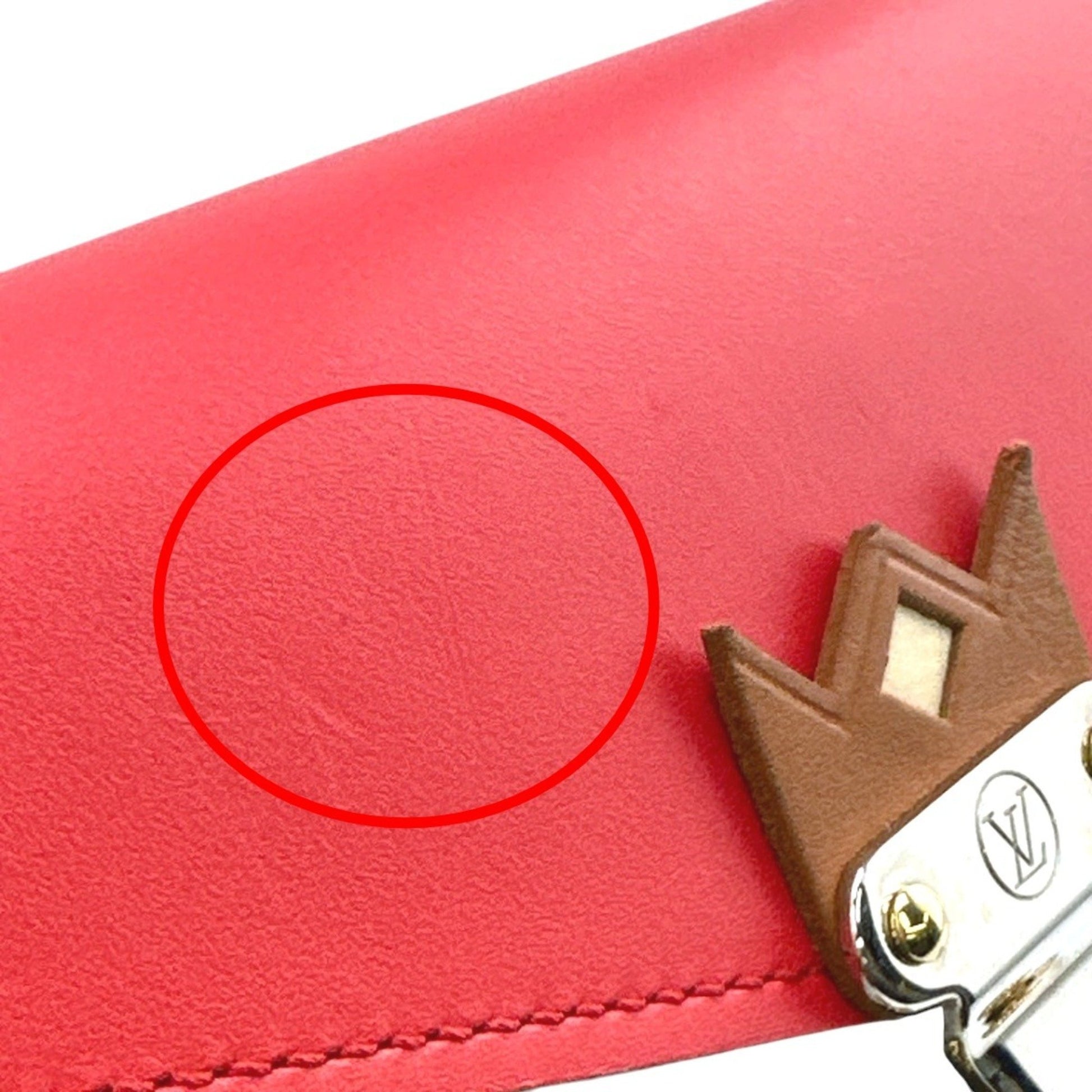 Louis Vuitton Sarah, Brown, Canvas, wallet