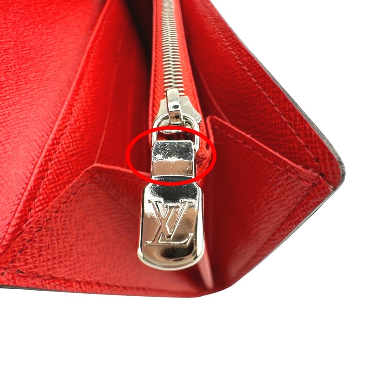 Louis Vuitton Sarah, Brown, Canvas, wallet