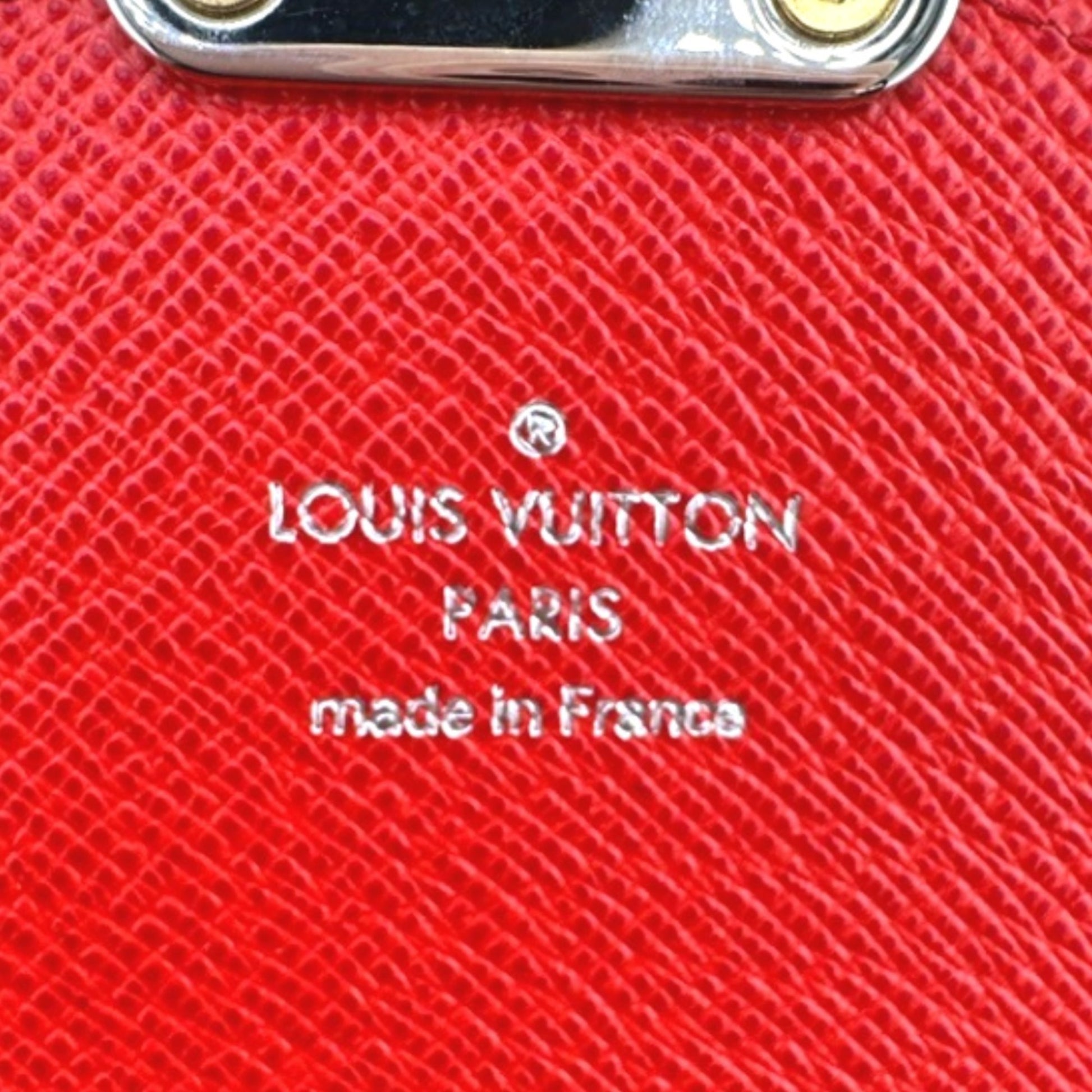 Louis Vuitton Sarah, Brown, Canvas, wallet