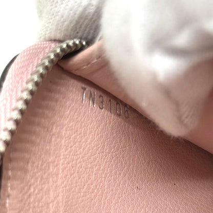 Louis Vuitton Portefeuille zippy, Pink, Leather, wallet