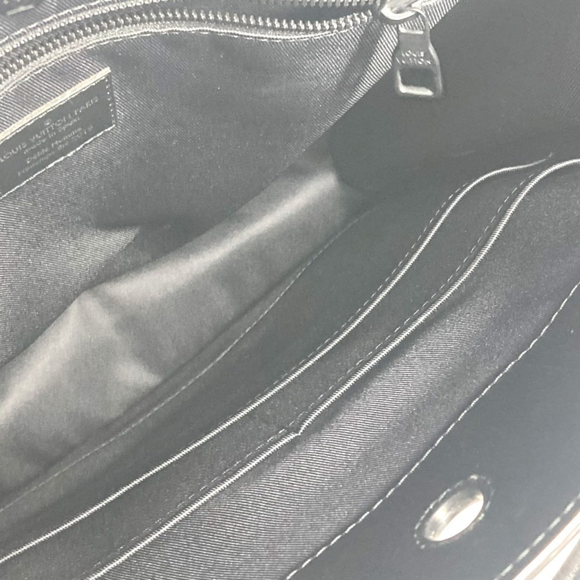 Louis Vuitton Sac Plat, Brown, Canvas, tote