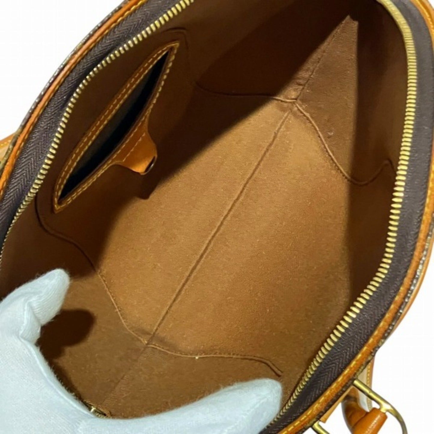 Louis Vuitton Ellipse, Brown, Canvas, handbag