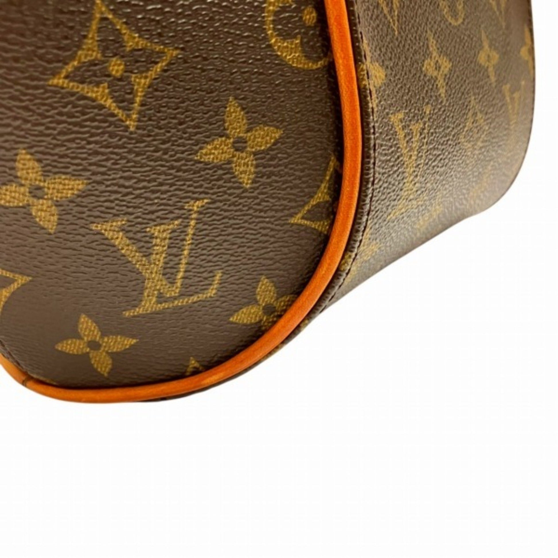 Louis Vuitton Ellipse, Brown, Canvas, handbag